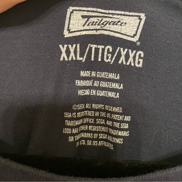 AEO Sega Genesis XXL Tailgate short sleeve t-shirt blue white casual video game - Picture 4 of 8